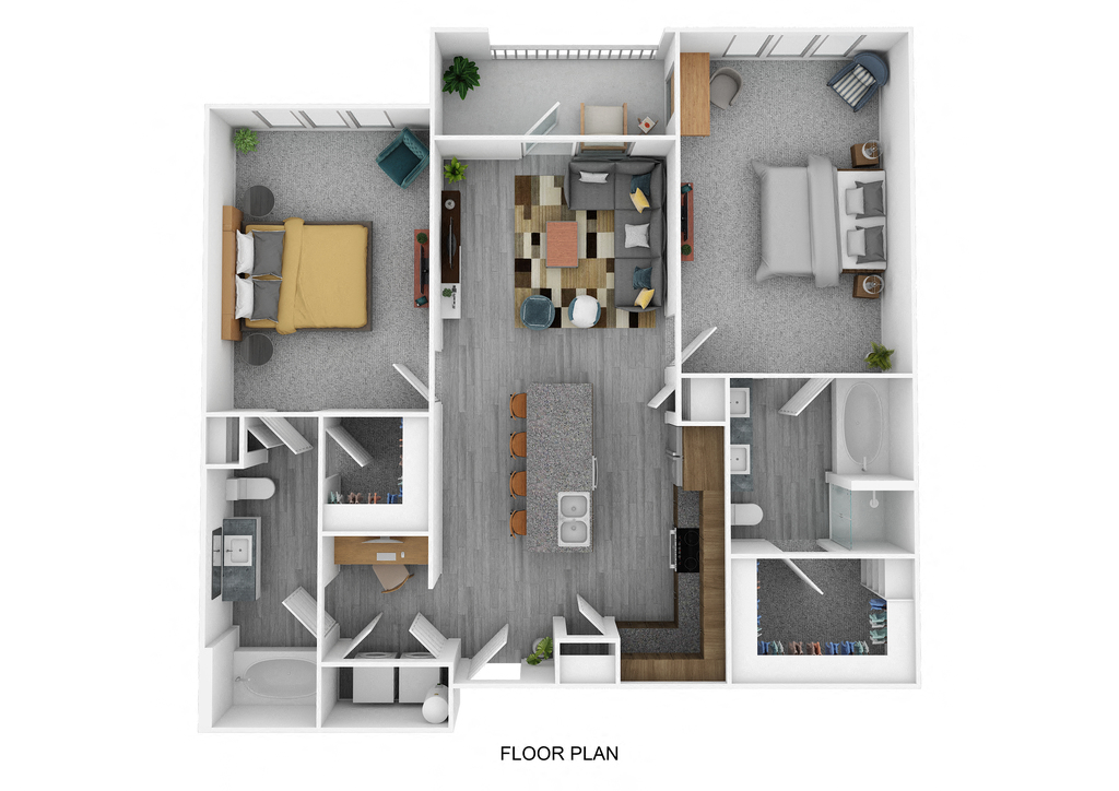 B2 floor plan